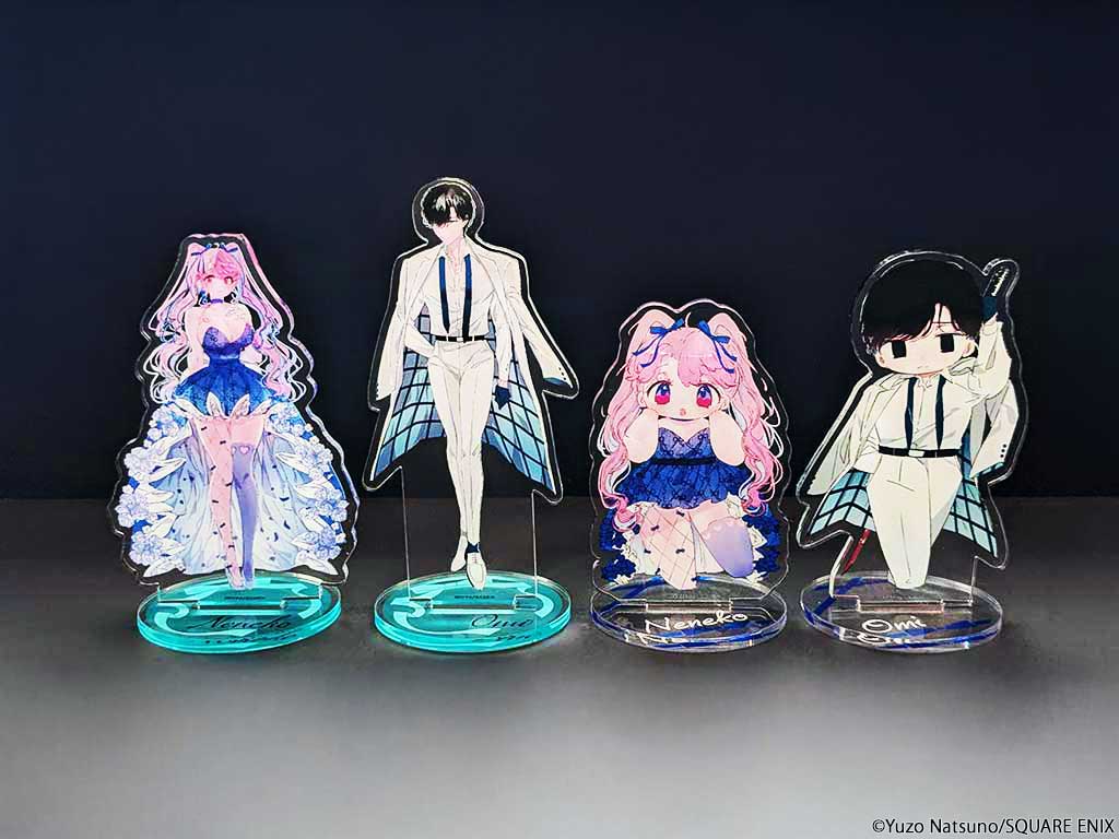 B賞]アクリルスタンド（全8種） 夏野ゆぞ先生の描き下ろしイラストが