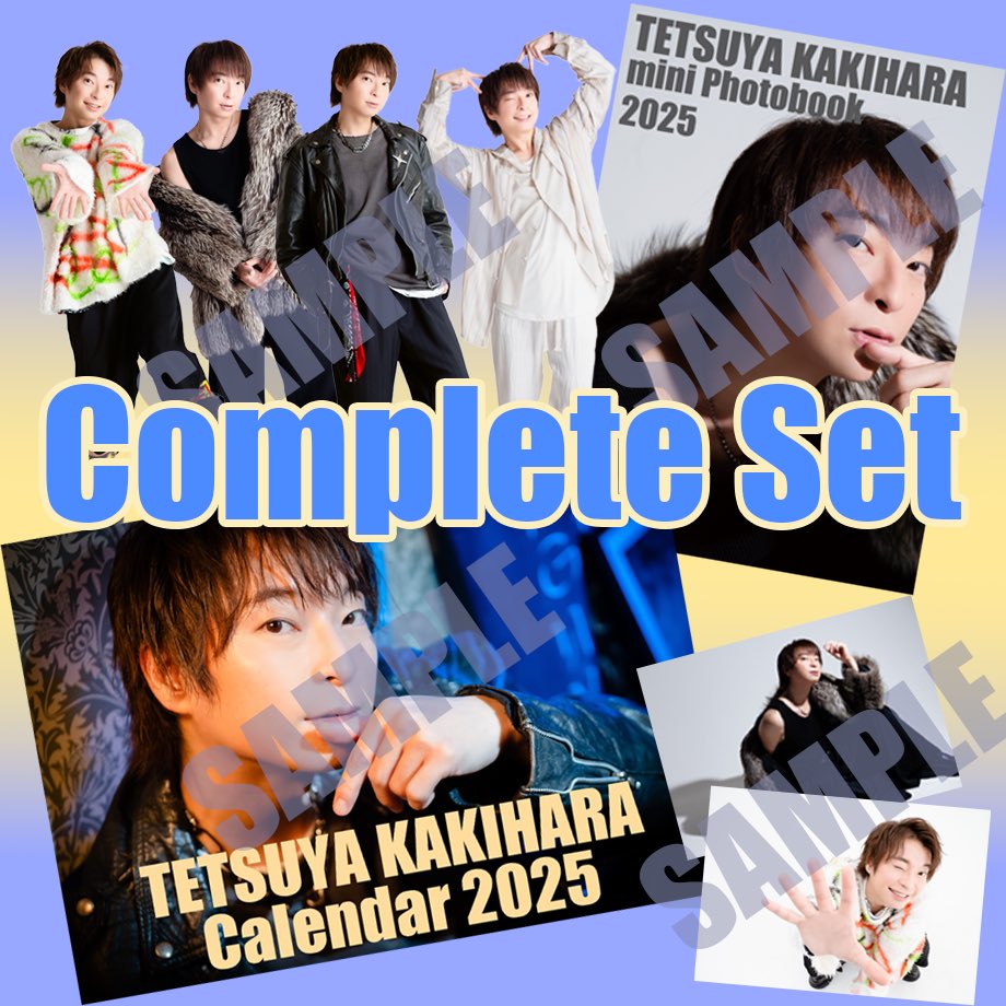 スタッフより】(#柿原徹也 情報) カレンダー2025 &アクリルスタンド4種