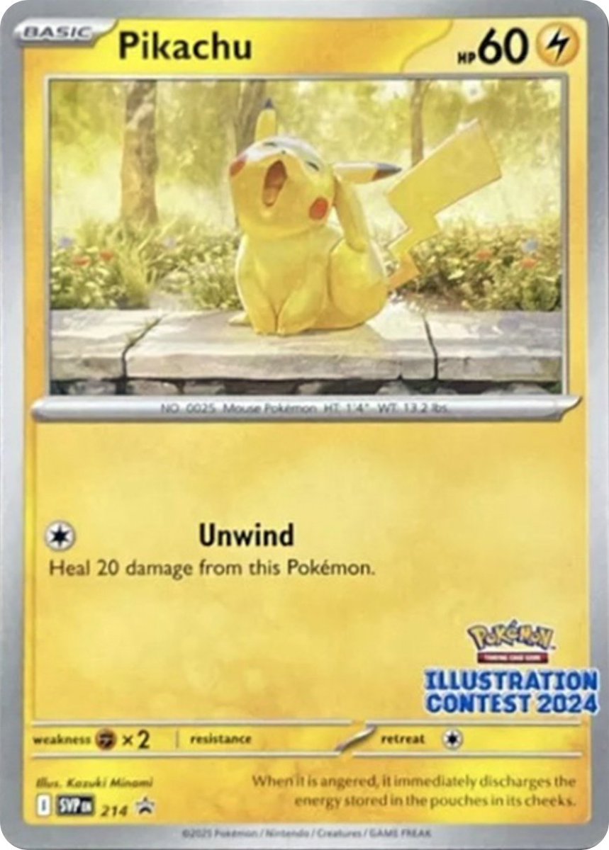 PSA10 PSA10 ピカチュウ イラストコンテスト 2024 プロモ ピカチュウ