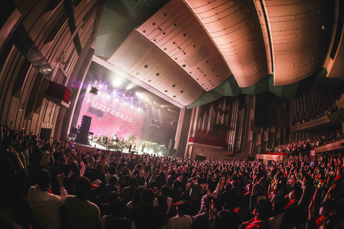 フジファブリック LIVE at NHKホール」無事終演いたしました！ お越し