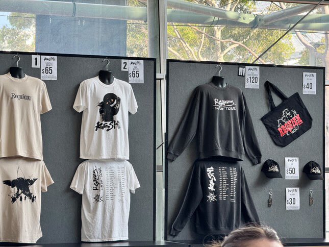 Requiem World Tour Official Merchandise in Sydney 🇦🇺 📆 FEB 10