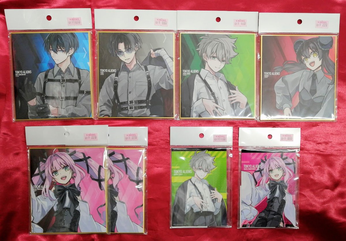 入荷情報】 『#東京エイリアンズ』オンラインくじ B賞 アクリル