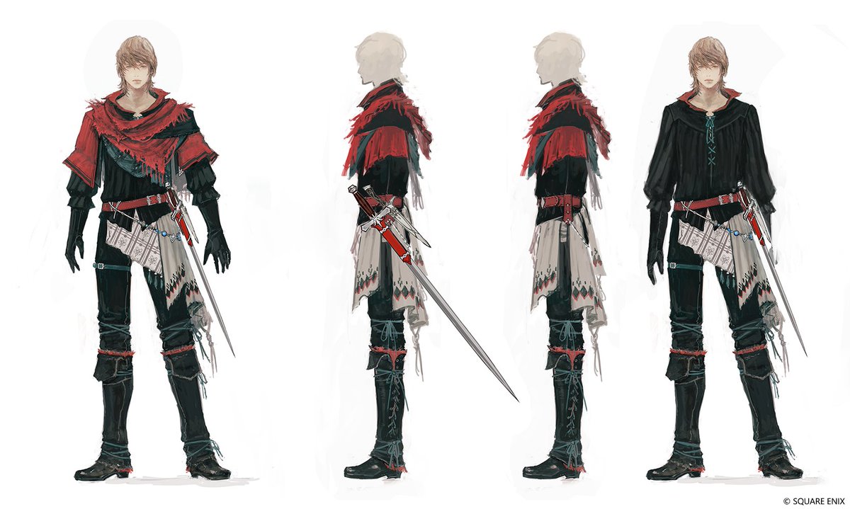 FF16 デザイン画紹介】 ジョシュア・ロズフィールド CV：大塚剛央