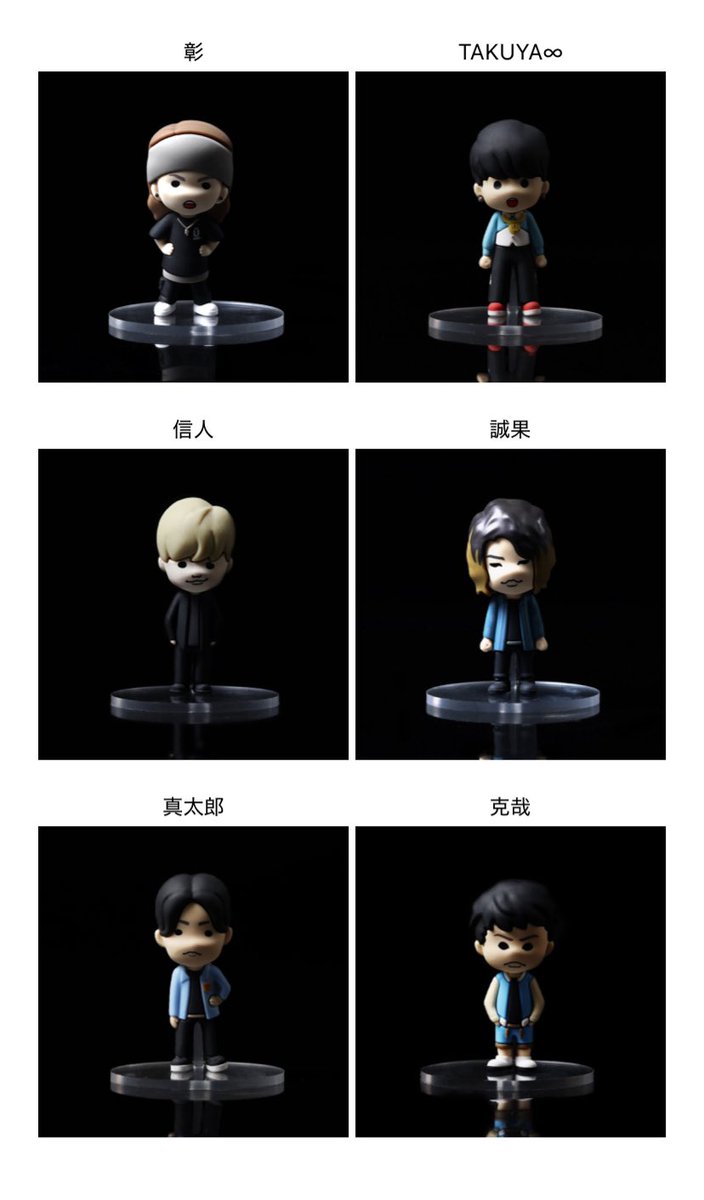 UVERworld x brokker ZERO 2nd メンバーのフィギュア第二弾が 受注生産