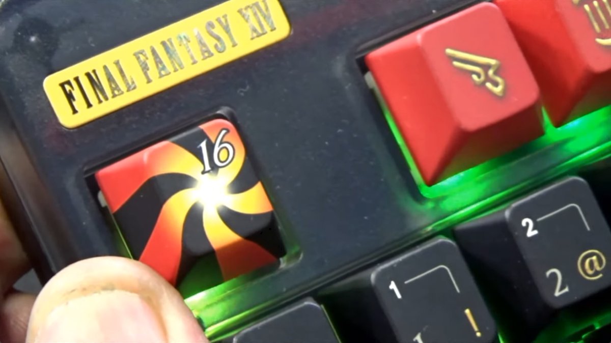 FF14』×『NovelKeys』がコラボ！専用デザインのキーボード＆デスク