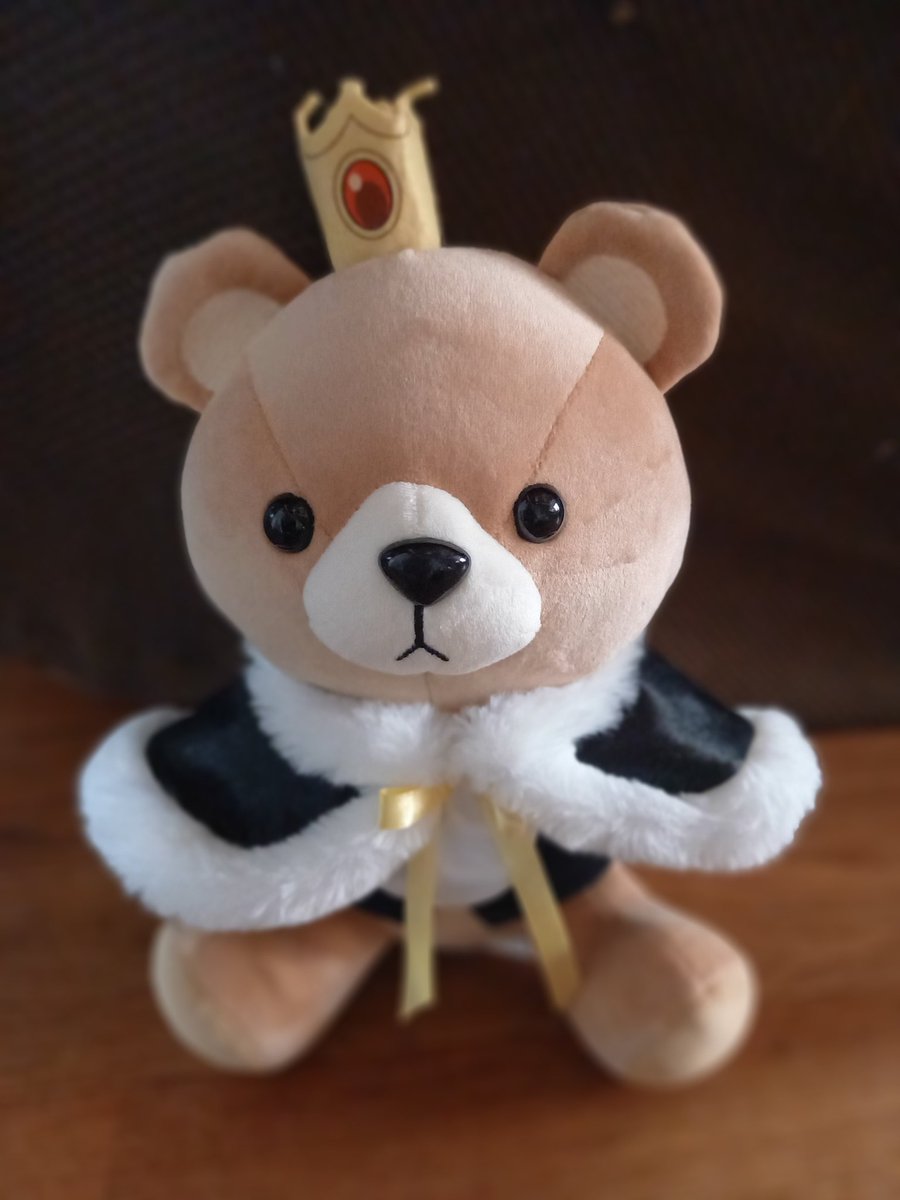 ハディスくま、来た♡ かわいい🧸 #やり直し令嬢は竜帝陛下を攻略中