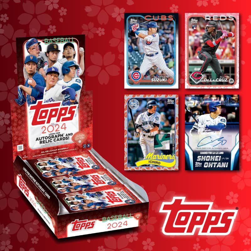 MLB 未開封Topps 1BOX Japan 2024 Edition