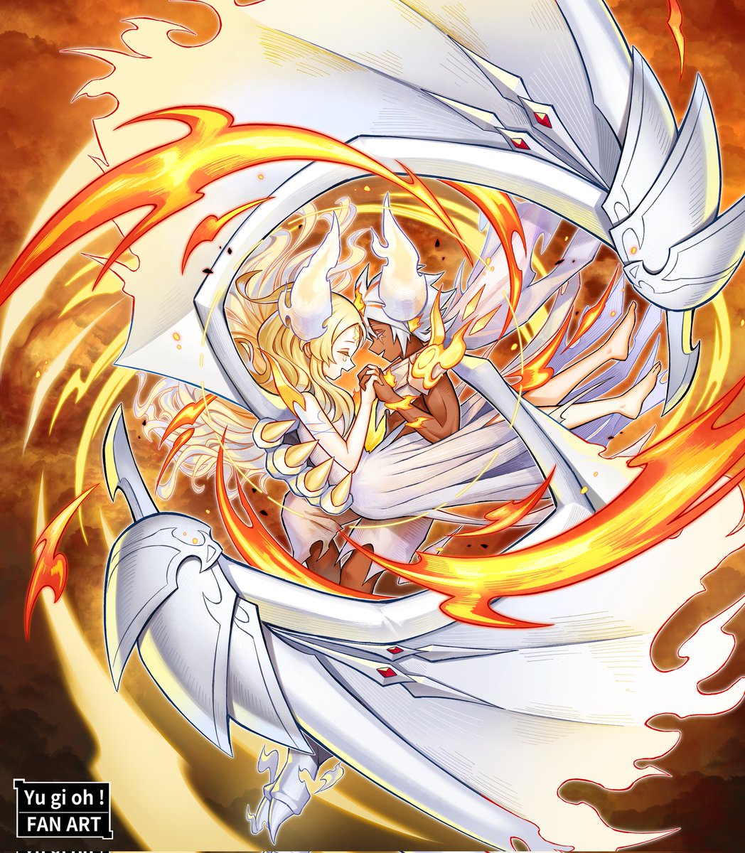 二人の心に灯された篝火が いつか真の炎にならんことを」 #遊戯王OCG