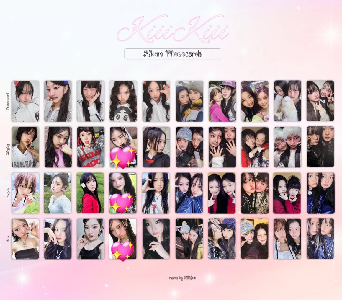 kiiikiii uncut gem トレカ交換 タワレコ特典 譲➡️1枚目の画像の