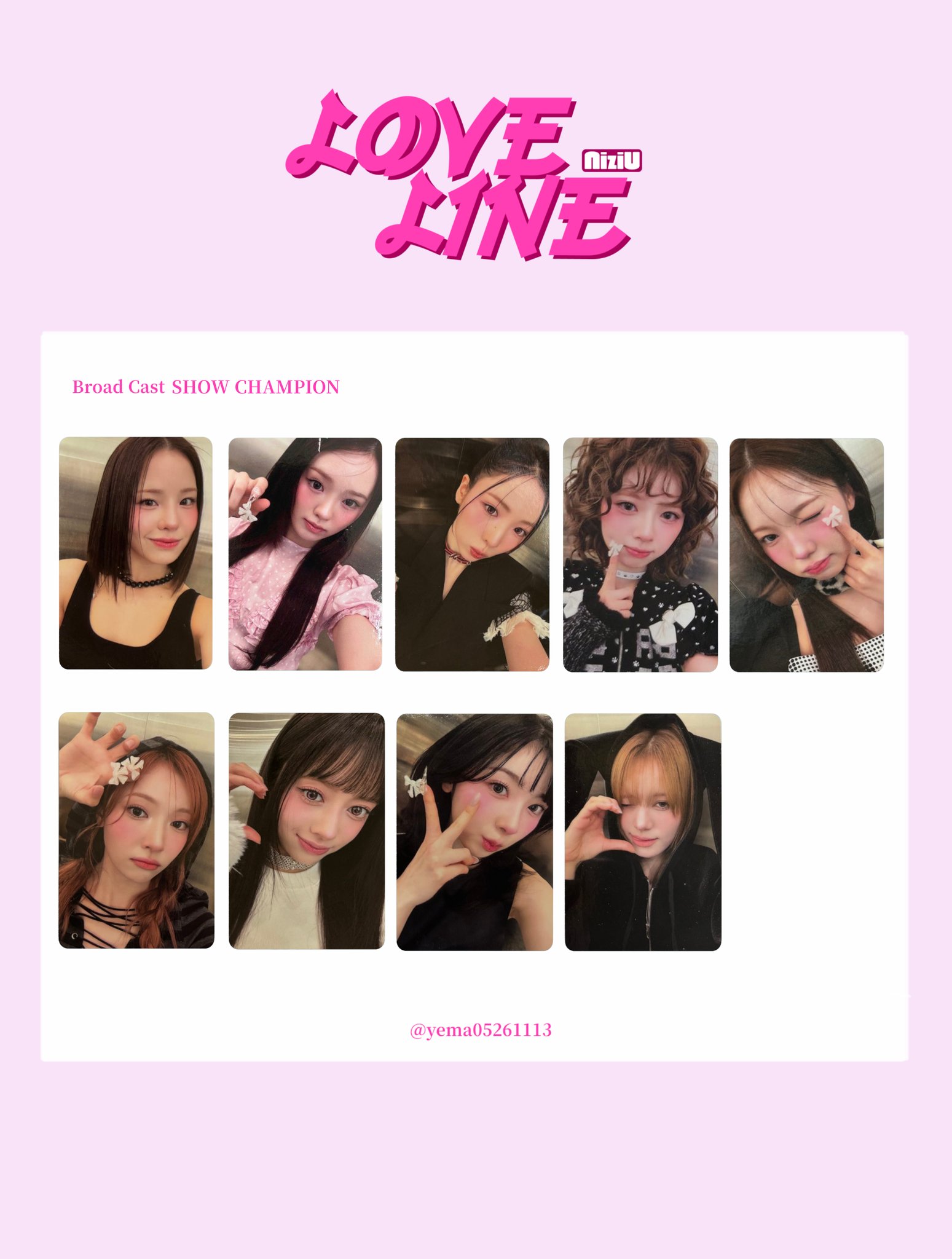 VIVIZ ウナ La La Love Me 事前収録 サノク 限定トレカ VIVIZ ウナ La