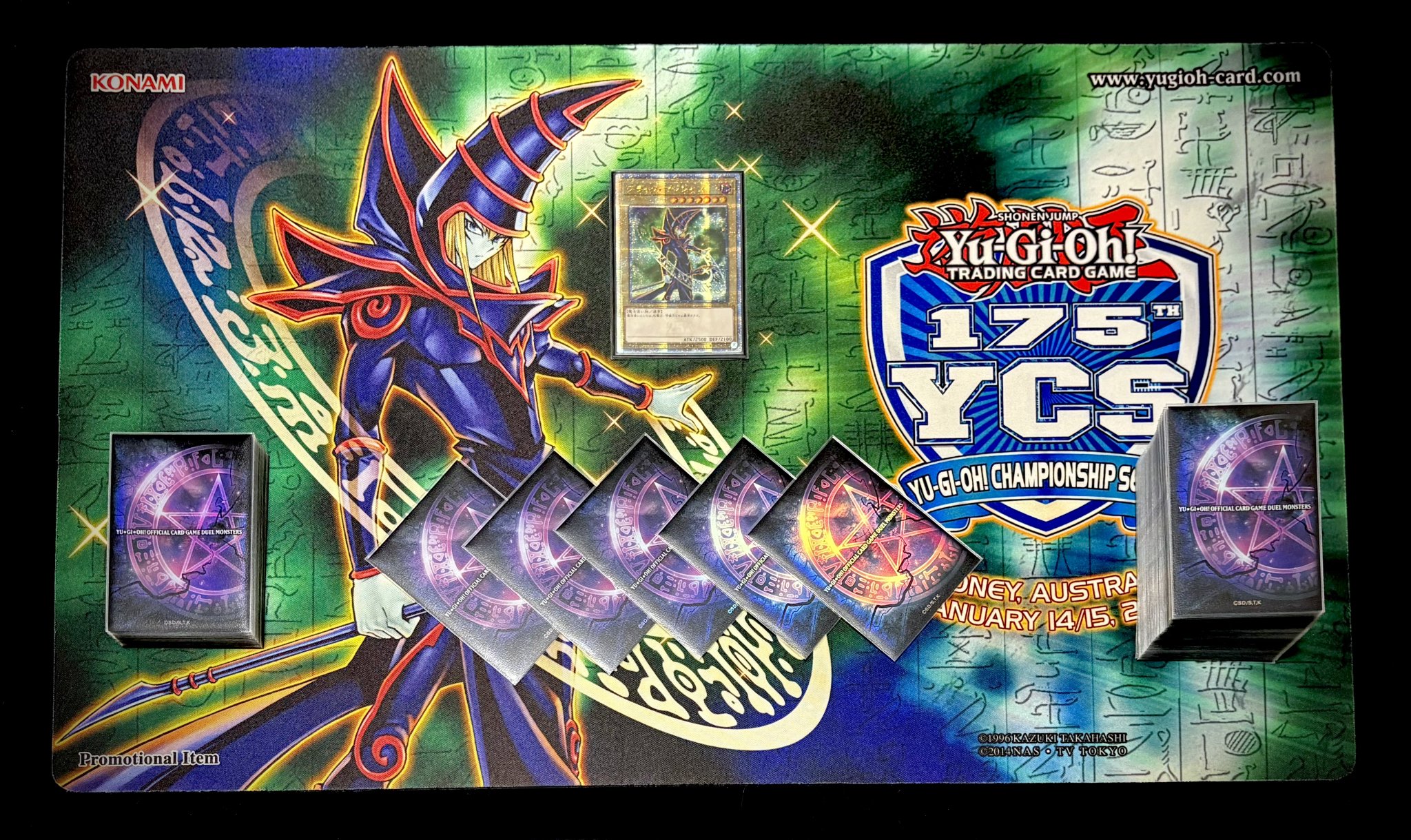 遊戯王 スリーブ 五稜星の呪縛 YCSJ 日本選手権 新品未開封 100枚入り