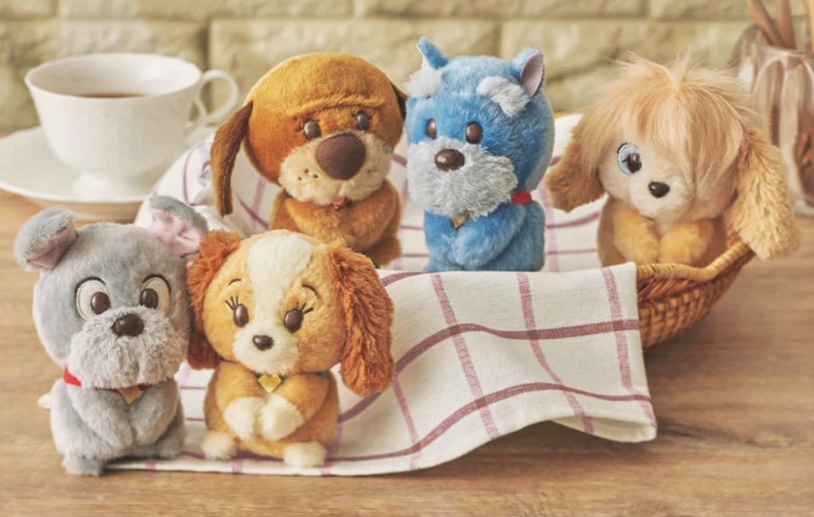 ディズニーストア】 4月22日より、ぬいぐるみシリーズ「うるぽちゃ