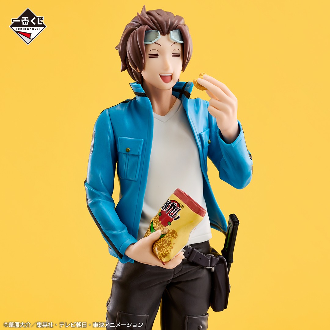 最後の1個を引くと手に入る！ ＼ ラストワン賞はあげせんを頬張る迅