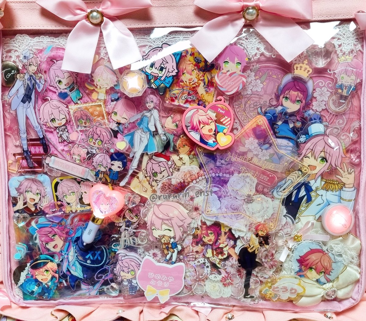 姫宮桃李痛バ完成~~!! とっても可愛くできたから見て欲しいです