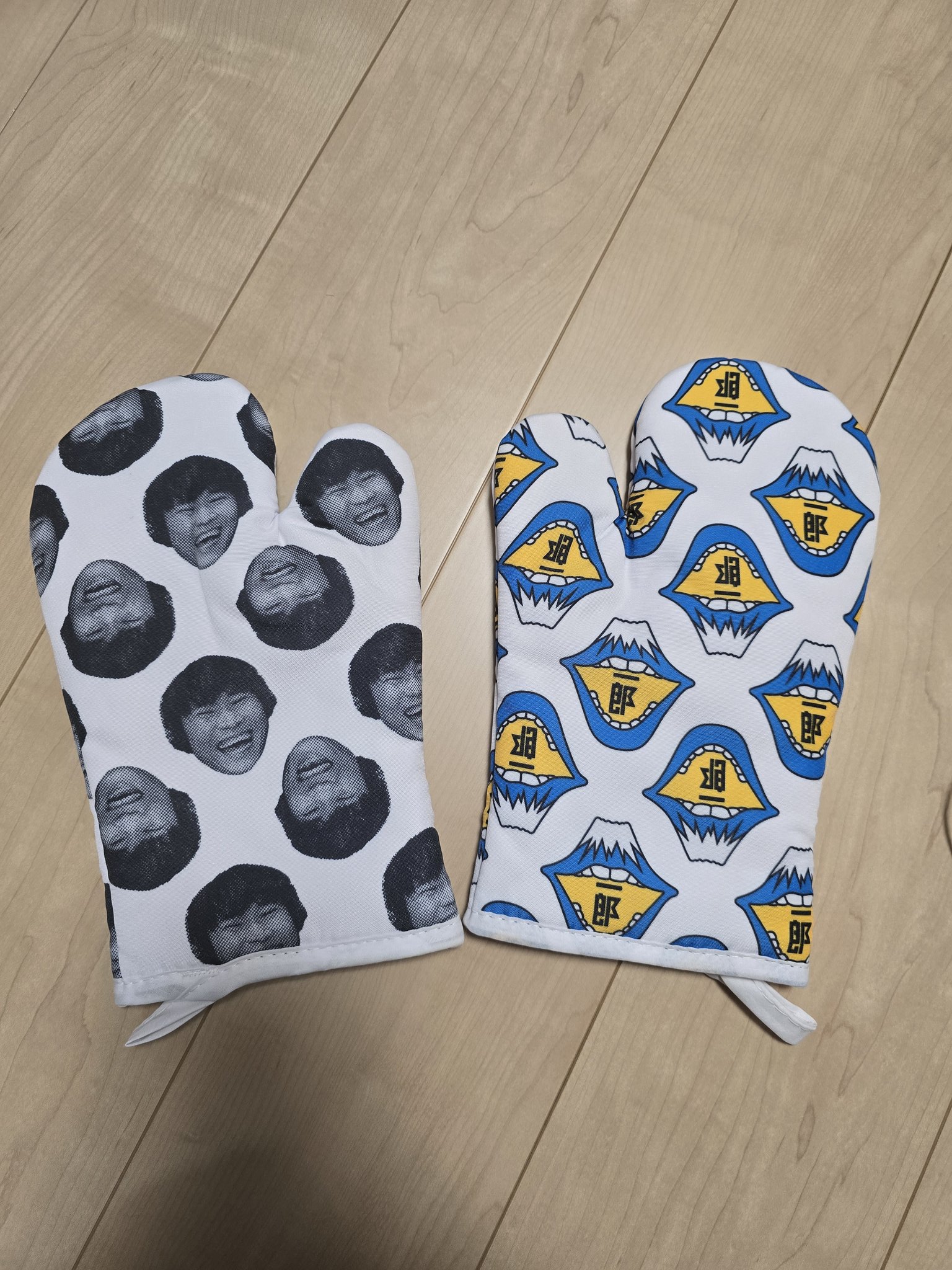 サカナクション】山口一郎 鍋つかみ オーブンミット ミトン エプロン