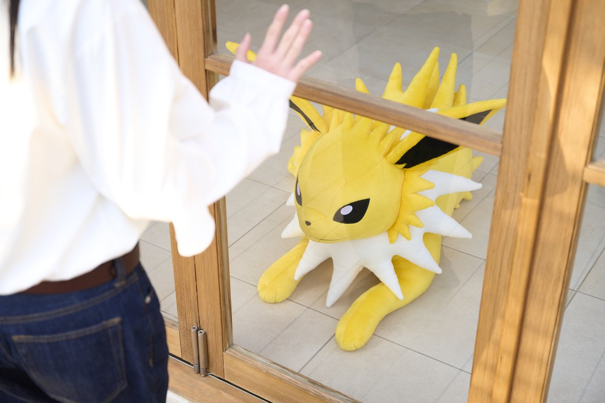 等身大シャワーズちゃん⁉️