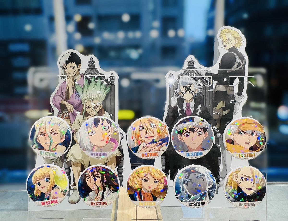 🚀TVアニメ『Dr.STONE』POP UP SHOP🚀 4/27(日)開店時の完売商品は画像