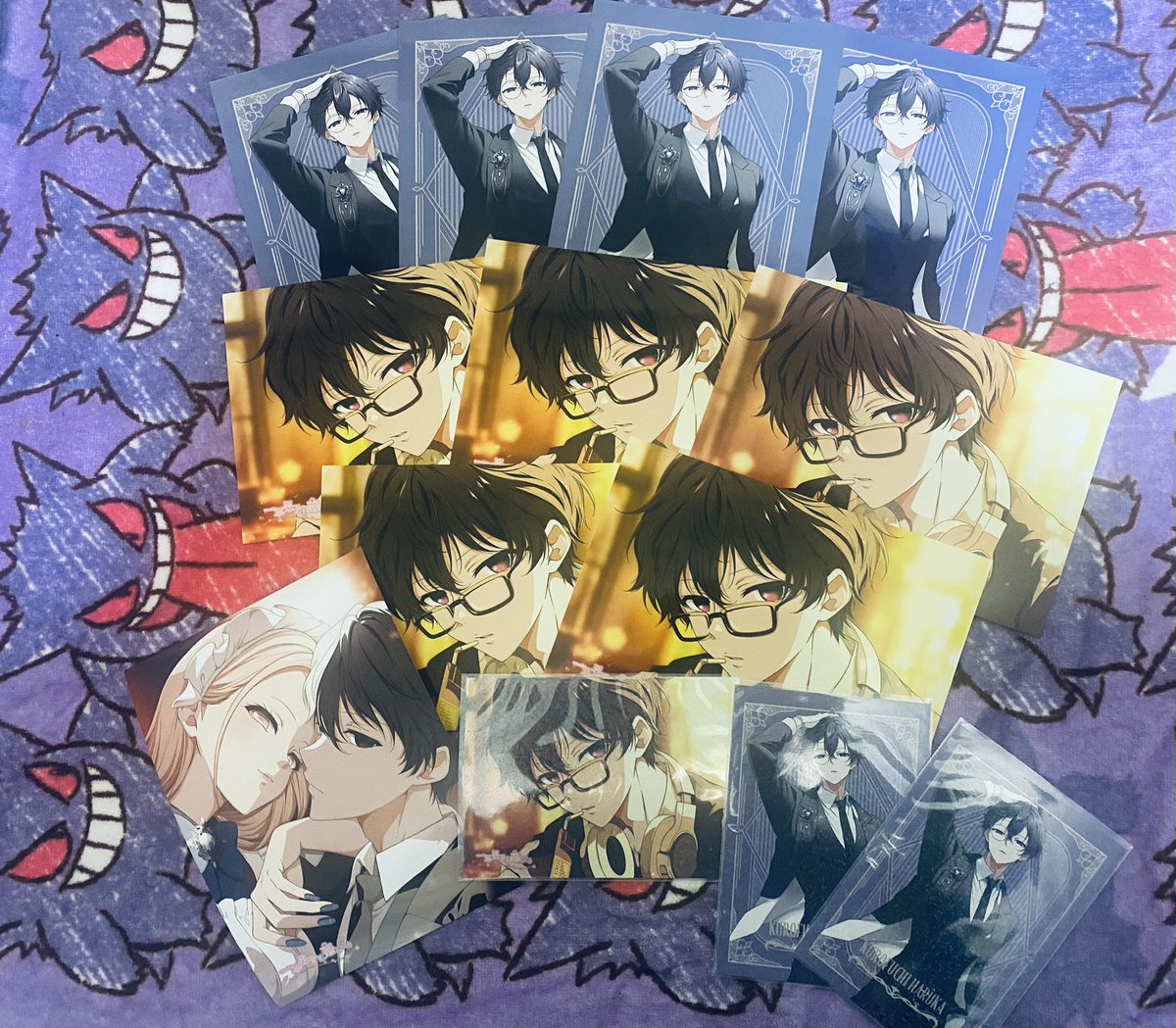 一軍男子は恋してるのブロマイド Lと2L全種類コンプリートしました