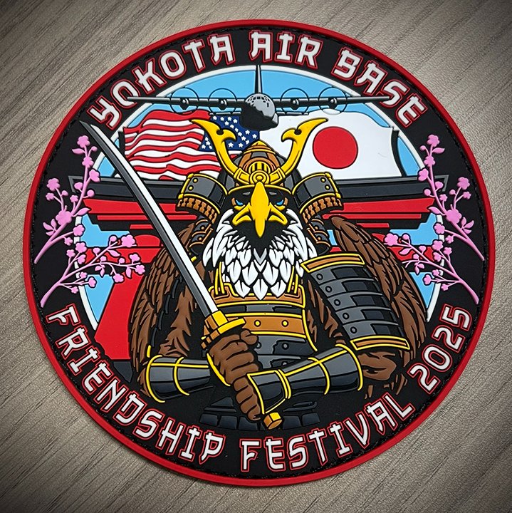 YokotaFF25 今年の横田基地日米友好祭のパッチです！