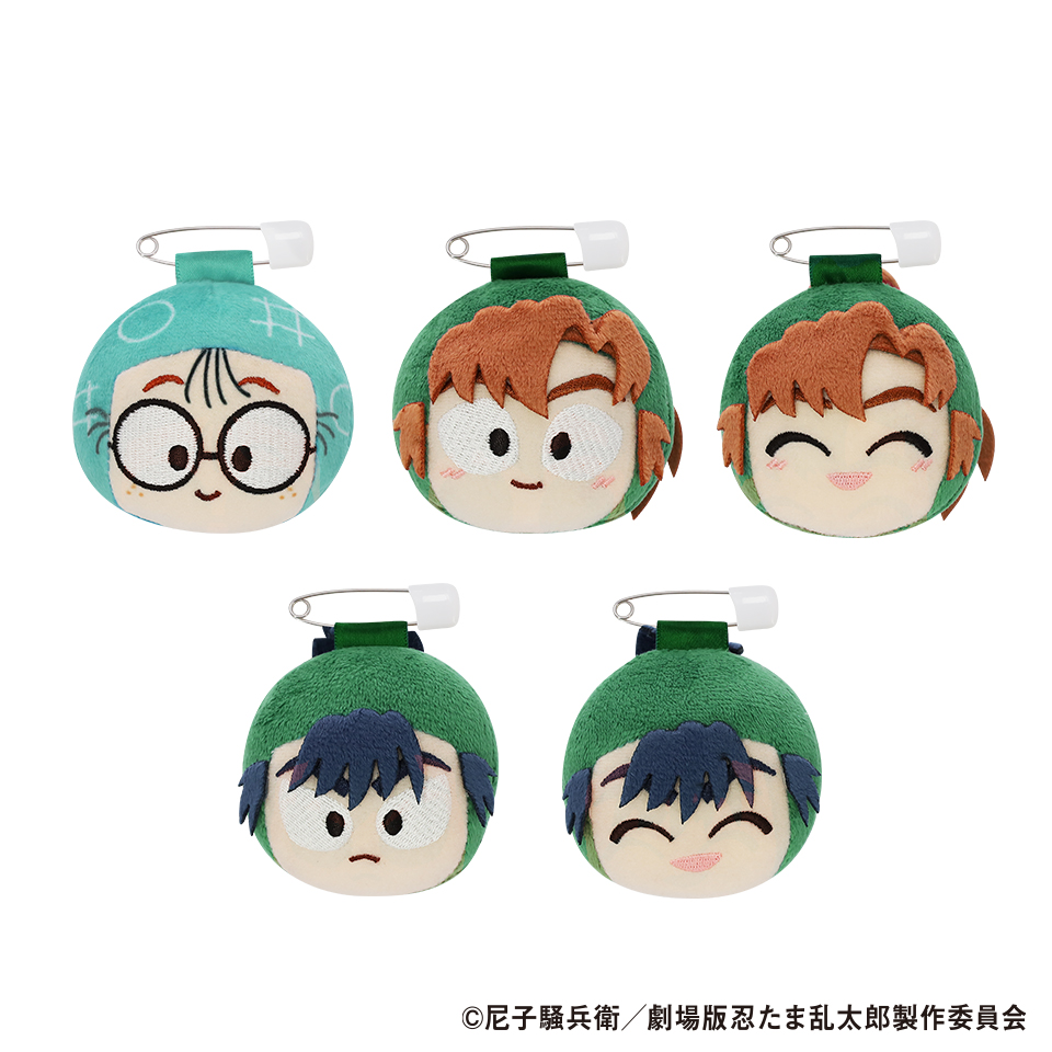 劇場版 忍たま乱太郎 ドクタケ忍者隊最強の軍師』フェイスバッジ vol.1