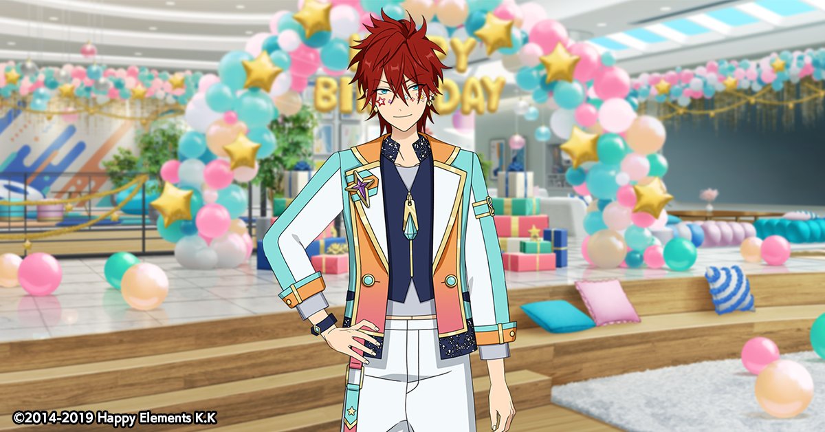 誕生日のお知らせ】 本日は🎊🎂天城 燐音の誕生日