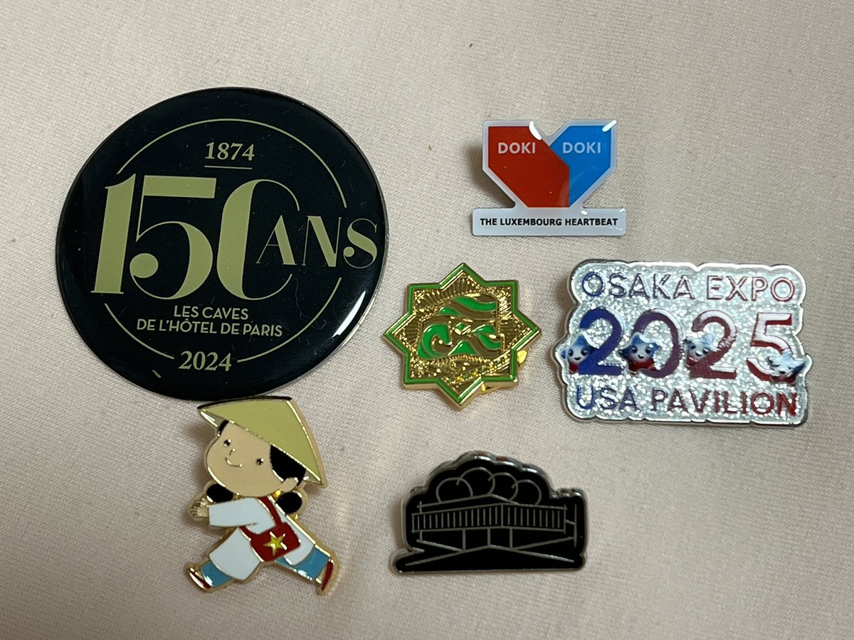 今日はルクセンブルク、USA、ベトナム、ベルギー、トルクメニスタン