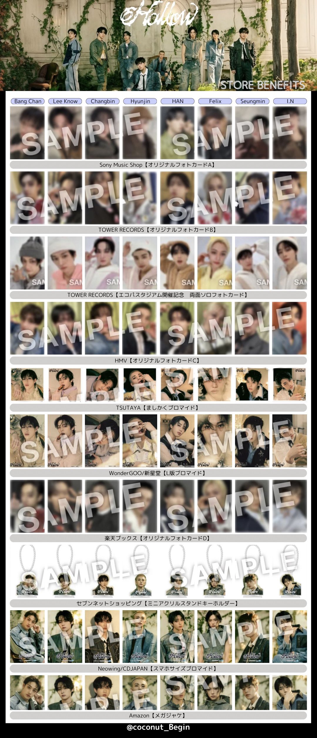 straykids Hollow ユニットトレカ コンプリート セット Stray Kids