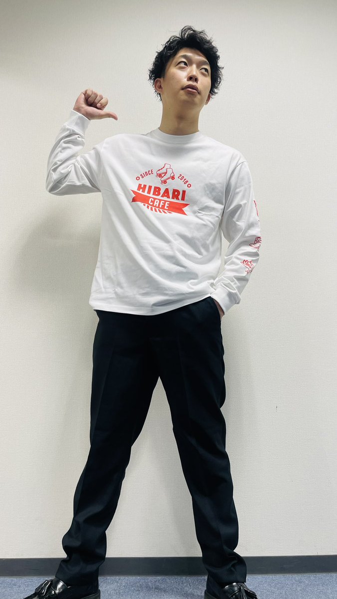 NGK単独グッズロンT❤️ 大東さん（174㌢）にXXL、 木本さん（176