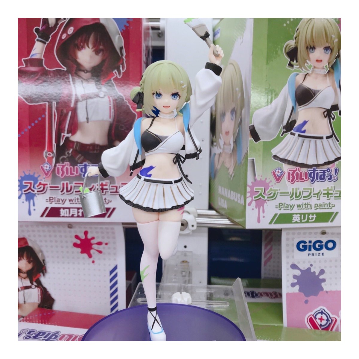 プライズ情報】 「ぶいすぽっ！スケールフィギュア-Play with paint