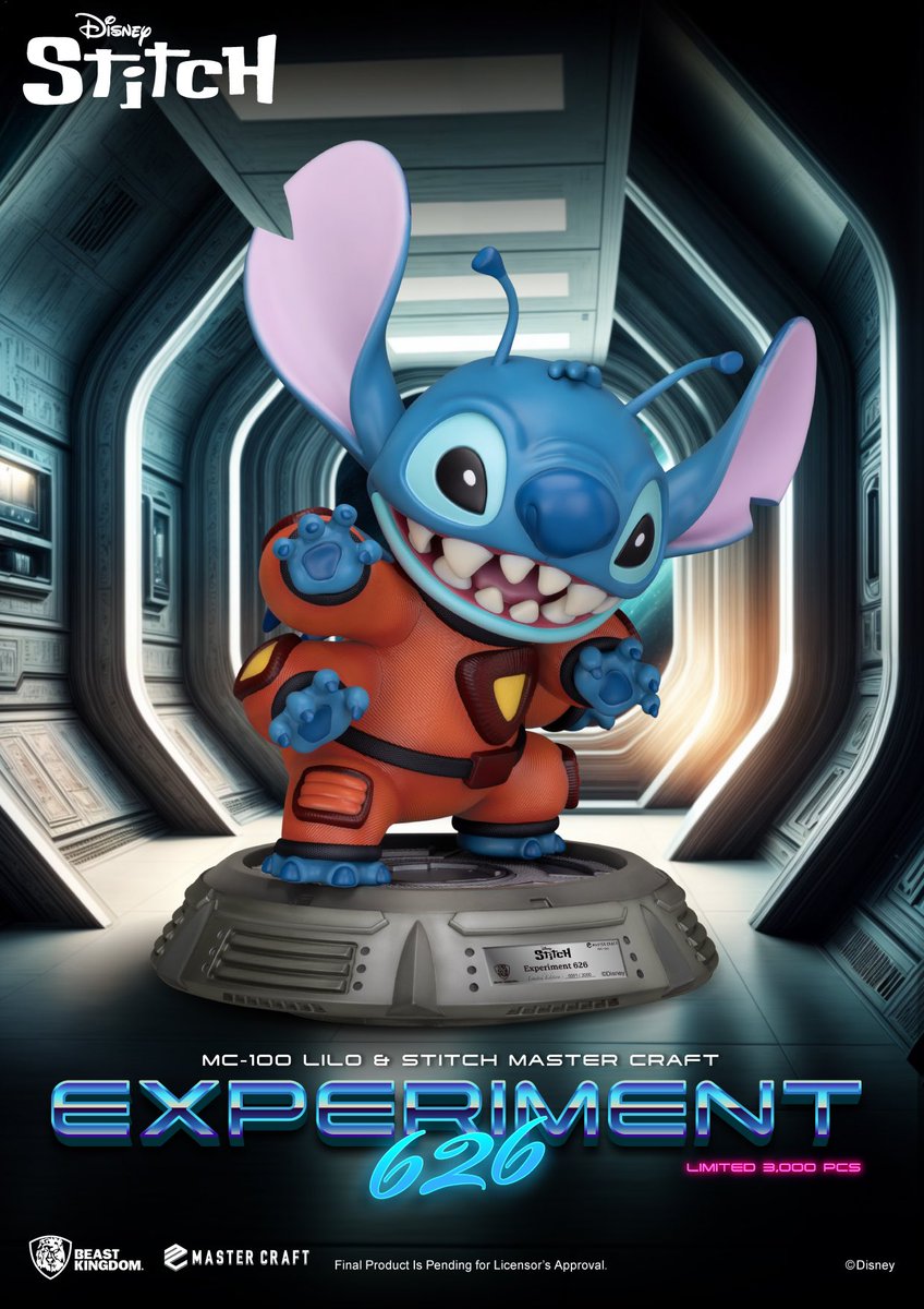 ビースト・キングダムの新商品情報！】 試作品626号のスティッチ、大