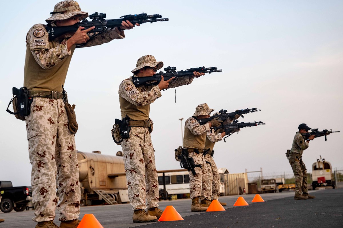 令和7年5月22日及び24日、第23次派遣海賊対処行動支援隊（#DGPE）の