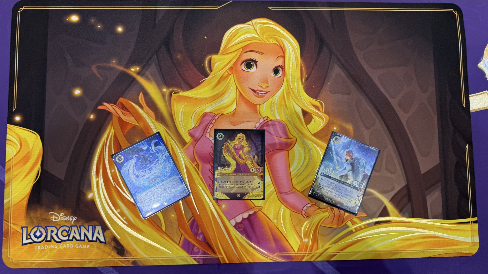 ディズニーロルカナ グランプリ ラプンツェル 上位賞プレイマット