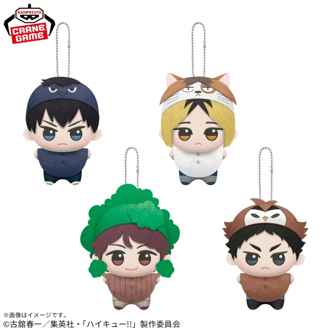 2025年12月登場予定 ハイキュー!! ちびぐるみ～アニマルポンチョ～vol