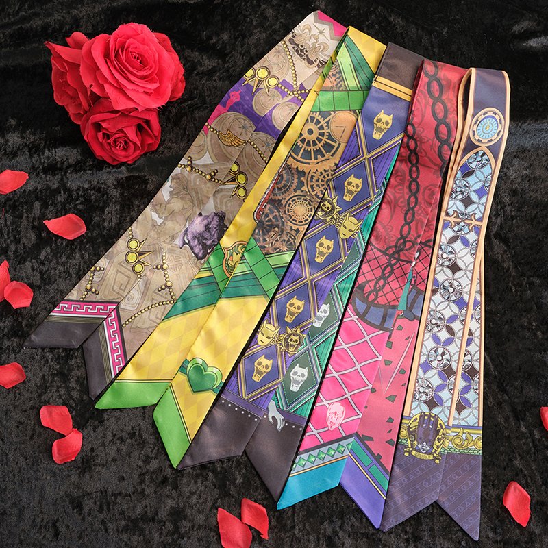 グッズ紹介ッ！】 「THE☆JOJO WORLD リボンスカーフ」 キャラクターを