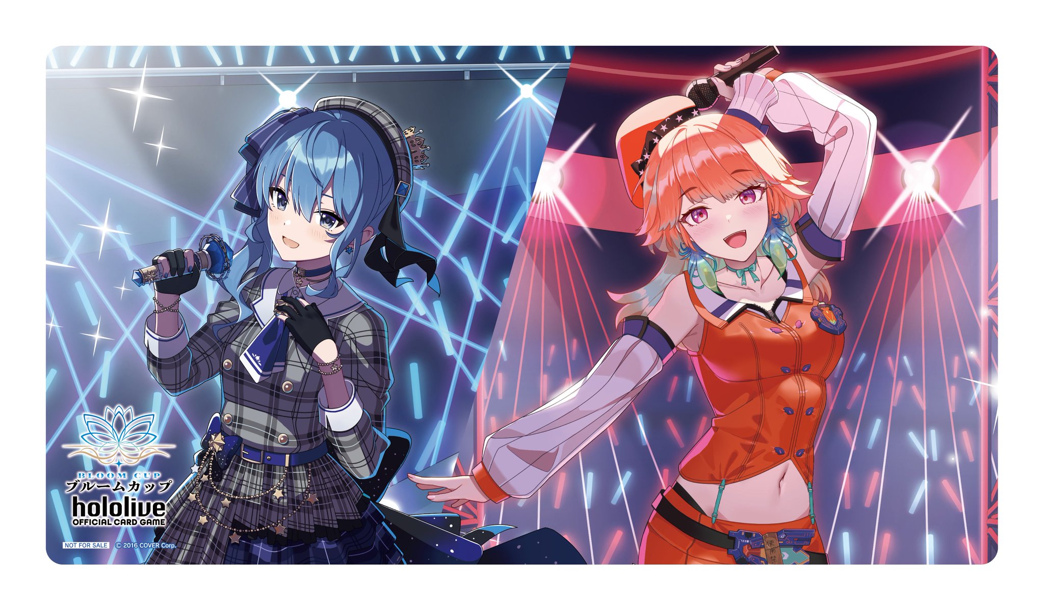 最安値】白上フブキ 宝鐘マリン プレイマット ブルームカップDX