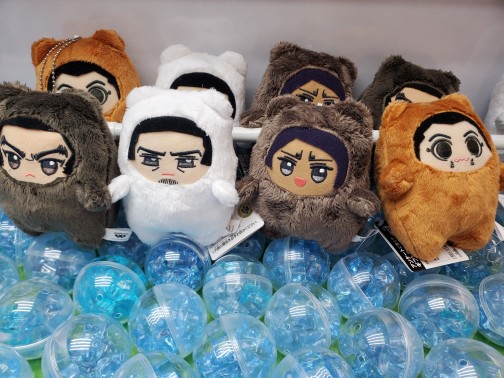 ゴールデンカムイ もふめ～と ベアーぬいぐるみvol.1＆2 投入完了