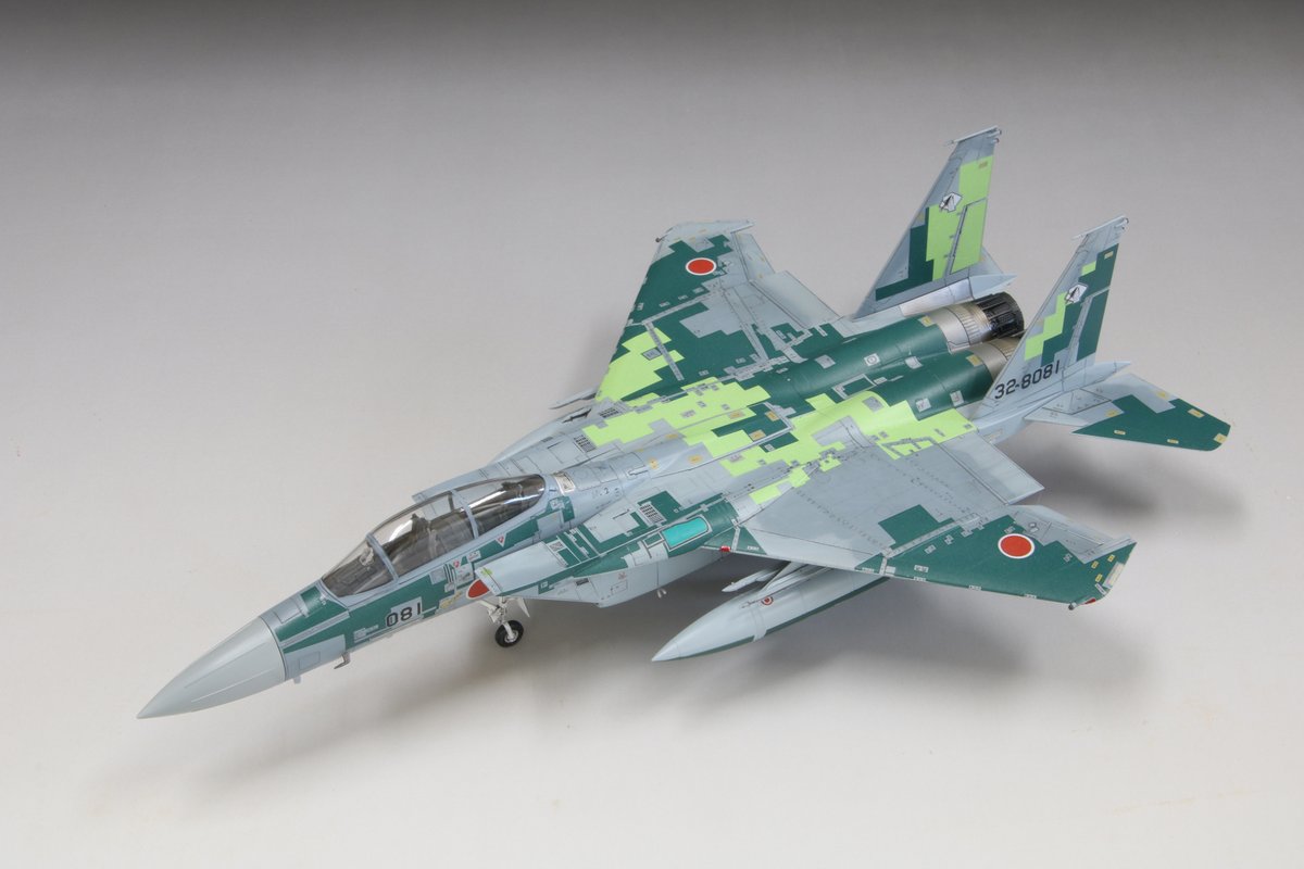 新製品 出荷しました】 1/72 航空自衛隊F-15DJアグレッサー[デジタル