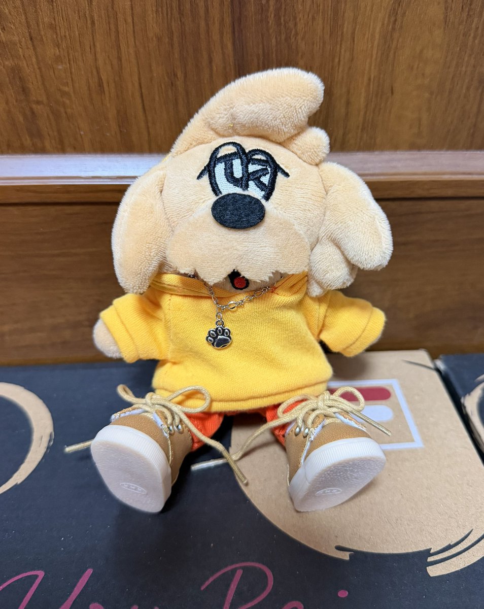 優里犬の新しいお洋服買ったの見てーー🐶ぬい用の試着室もあって吟味し