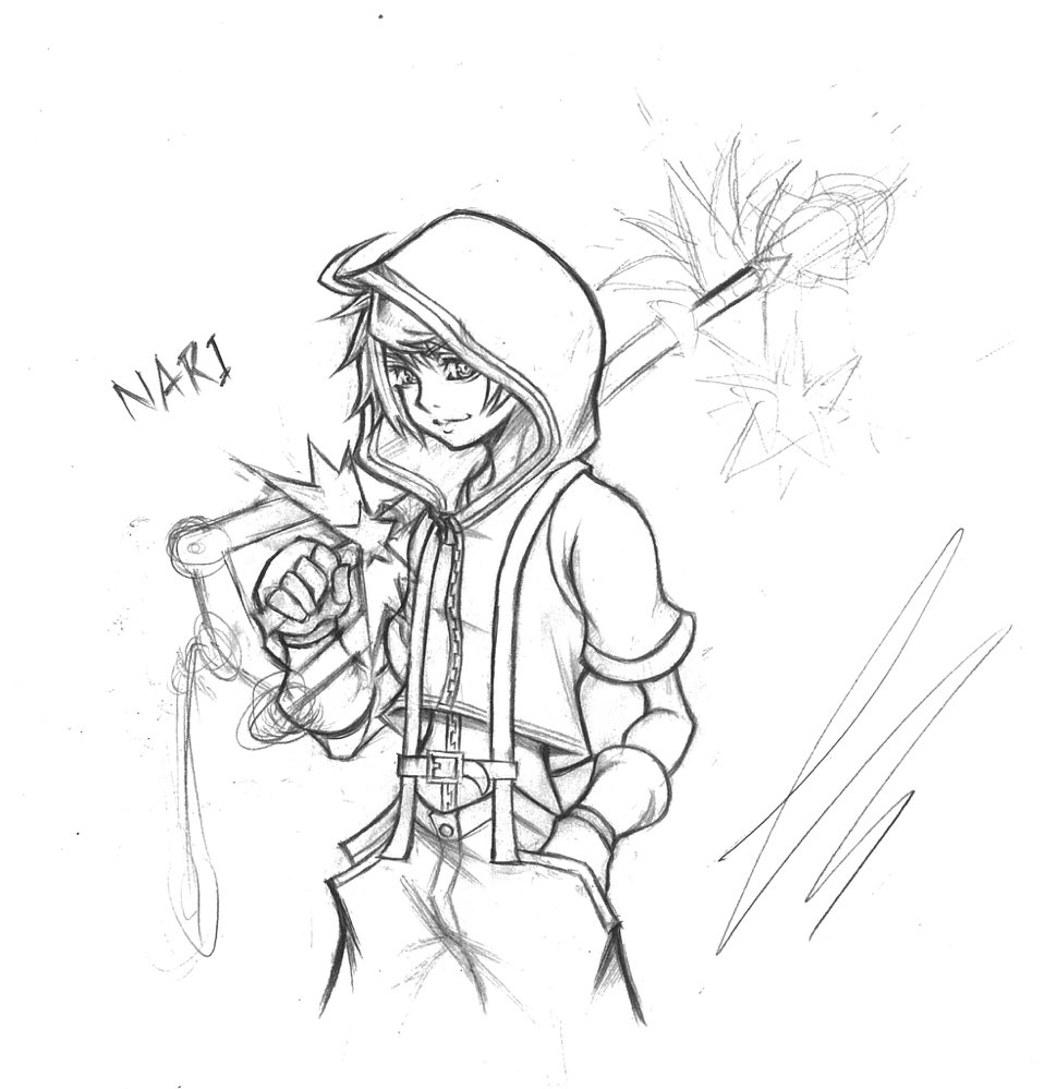 RT @Raxin5934: #今月描いた絵を晒そう これしか描いてない（笑） キー