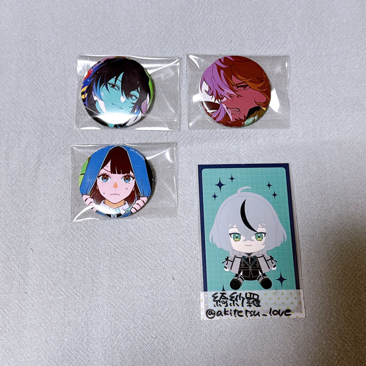 OVER REQUIEMZ オバレク ミニ缶バッジ カイゼ 38点 カイゼ OVER