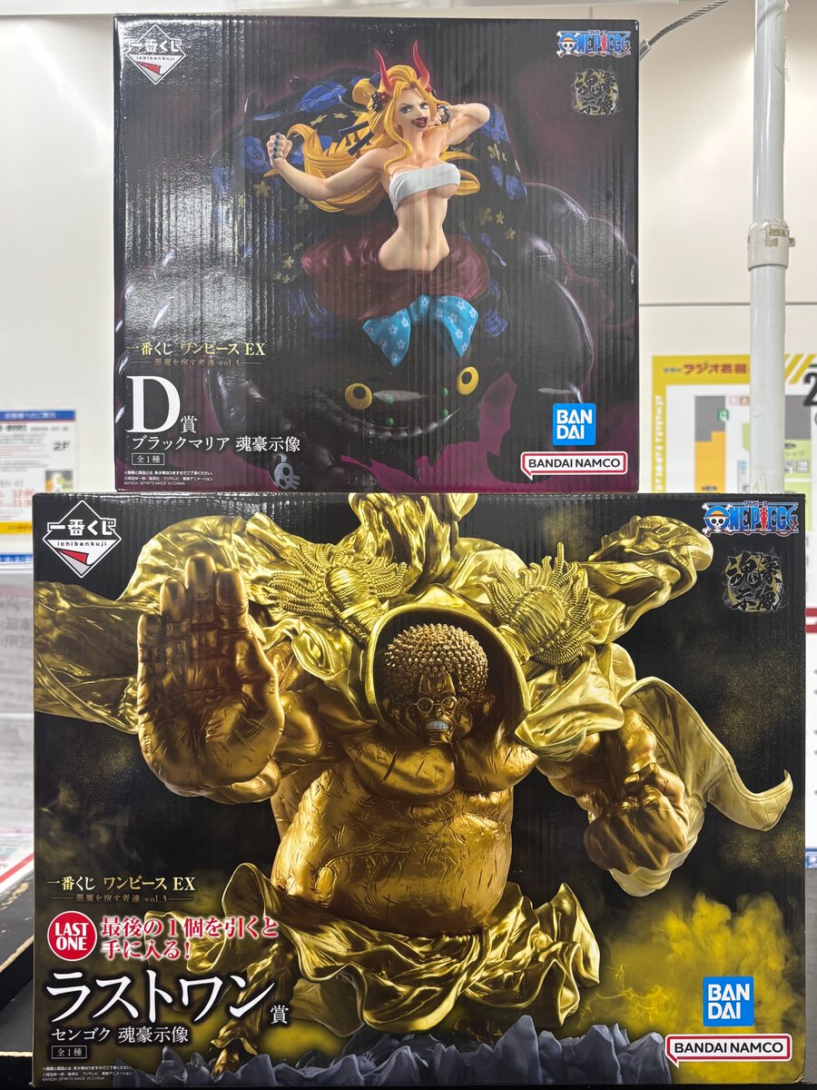 入荷情報】 一番くじ ワンピース EX 悪魔を宿す者達 vol.3 ✓D賞