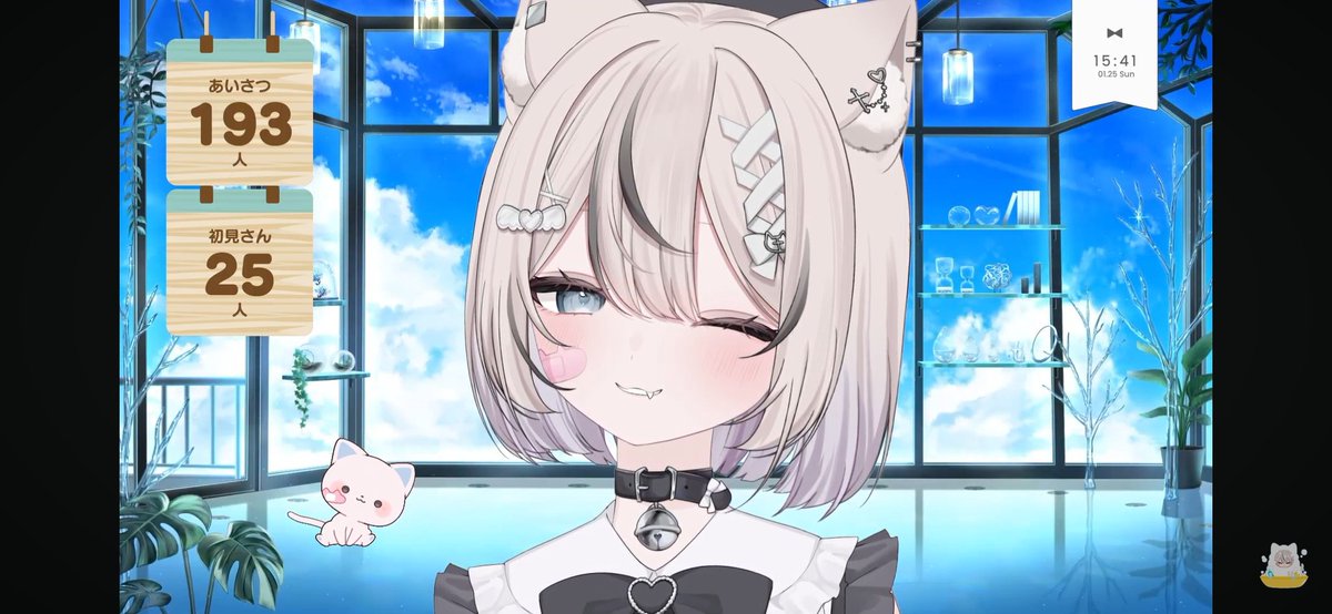 ウェブポン　真白猫ミミィ