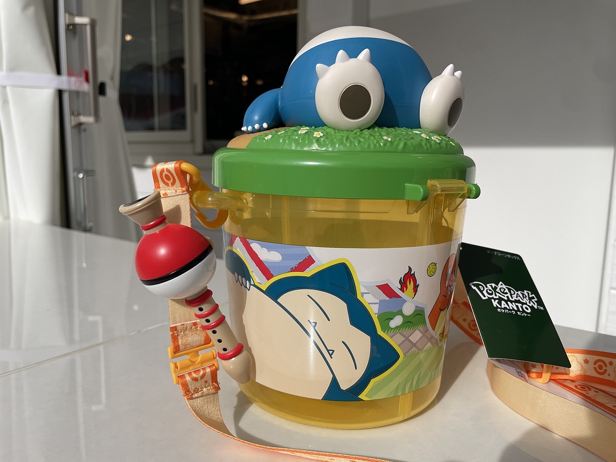 ポケモン】『ポケパーク カントー』カビゴンのポップコーンバケットを