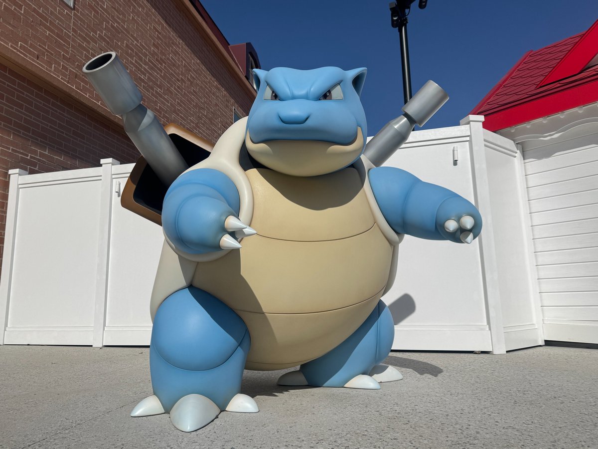 よく見ると、ゼニガメたちにも個体差がありますね😎 ポケモンが目の前