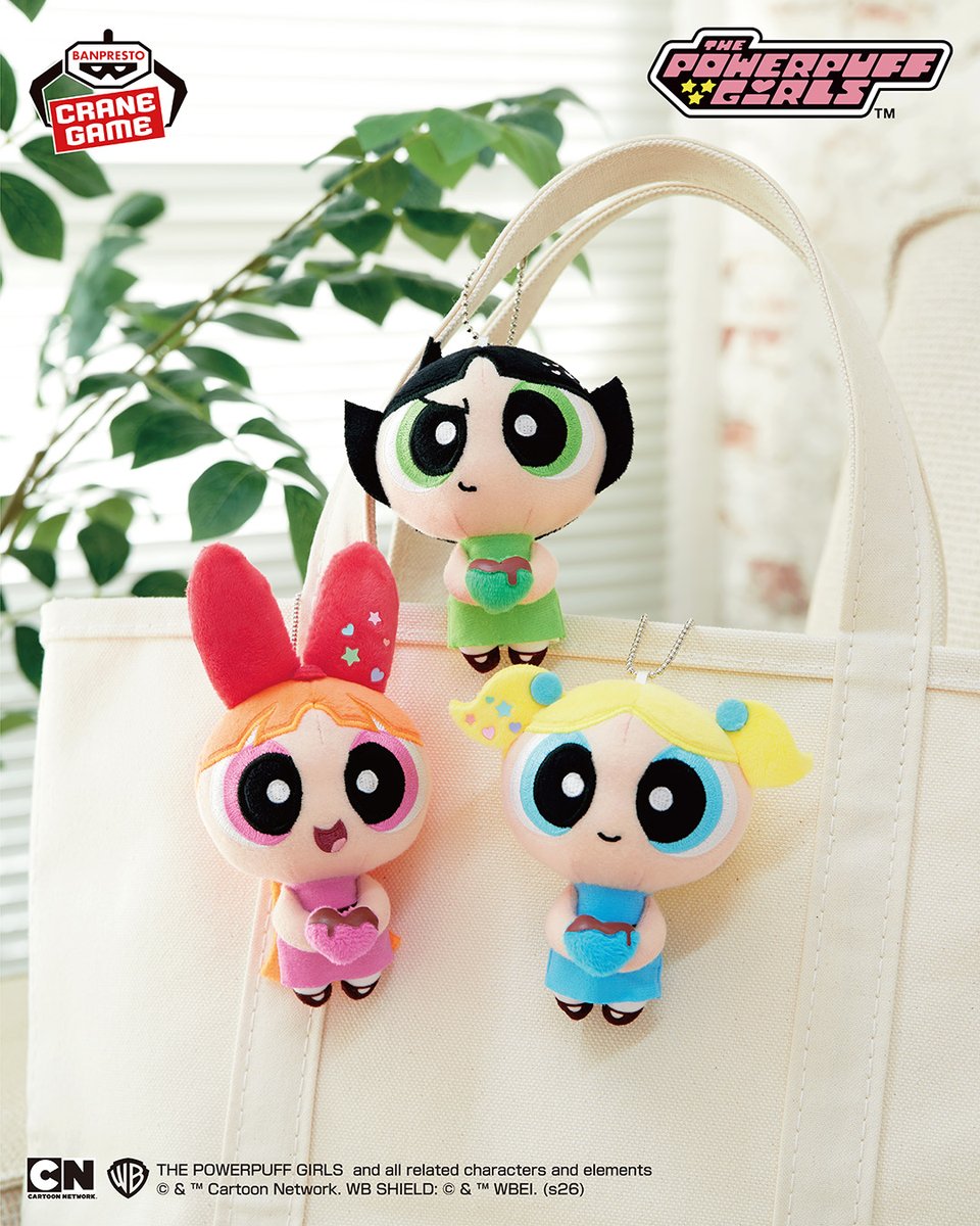ラウンドワン限定プライズ🩷🩵💚 #パワーパフガールズ のバッグ