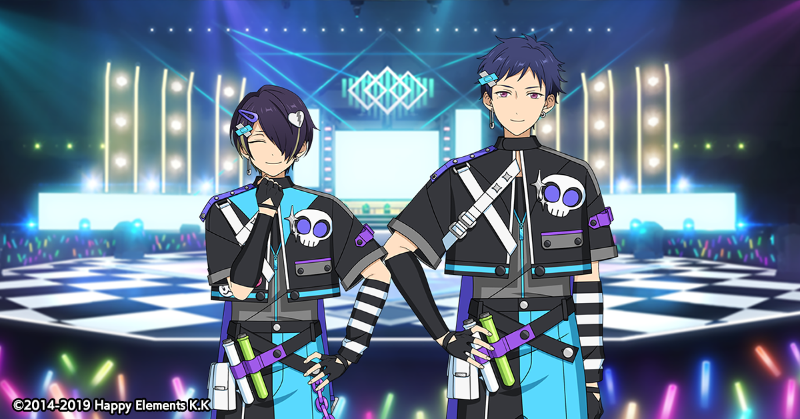 スカウト情報】 忍と弓弦のカードにはルーム衣装が付いています🎵 ⭐5