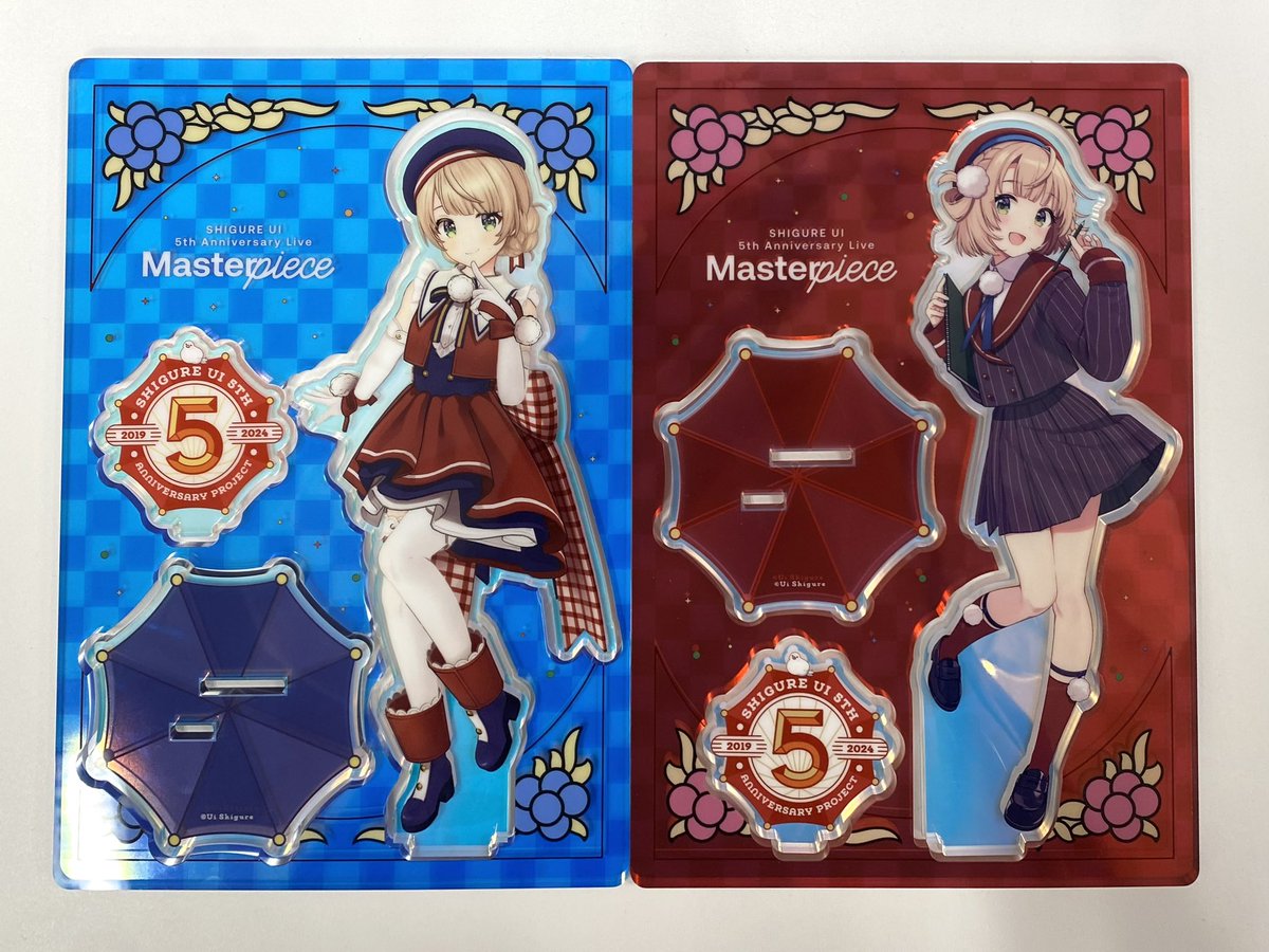 🎤#しぐれういリアルライブ #masterpiece】 🌂オーロラアクリル