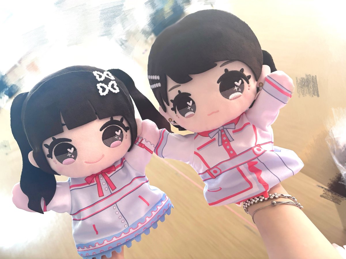 イコラブちゃんの ぬいぐるみ&パペット😍 とってもかわいい〜！ みんな