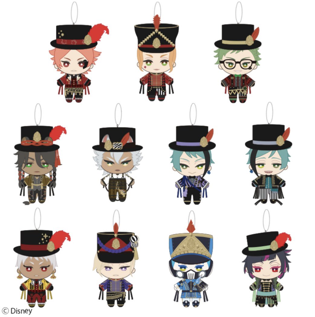 ディズニー ツイステッドワンダーランド ミニミニぬいぐるみ(プレイ