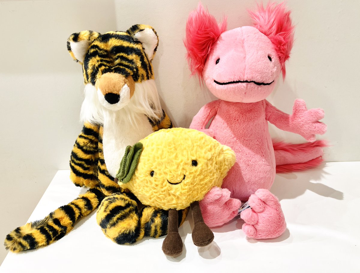 雑貨】 #JELLYCAT（#ジェリーキャット）の新商品🎶 『Alice Axolotl